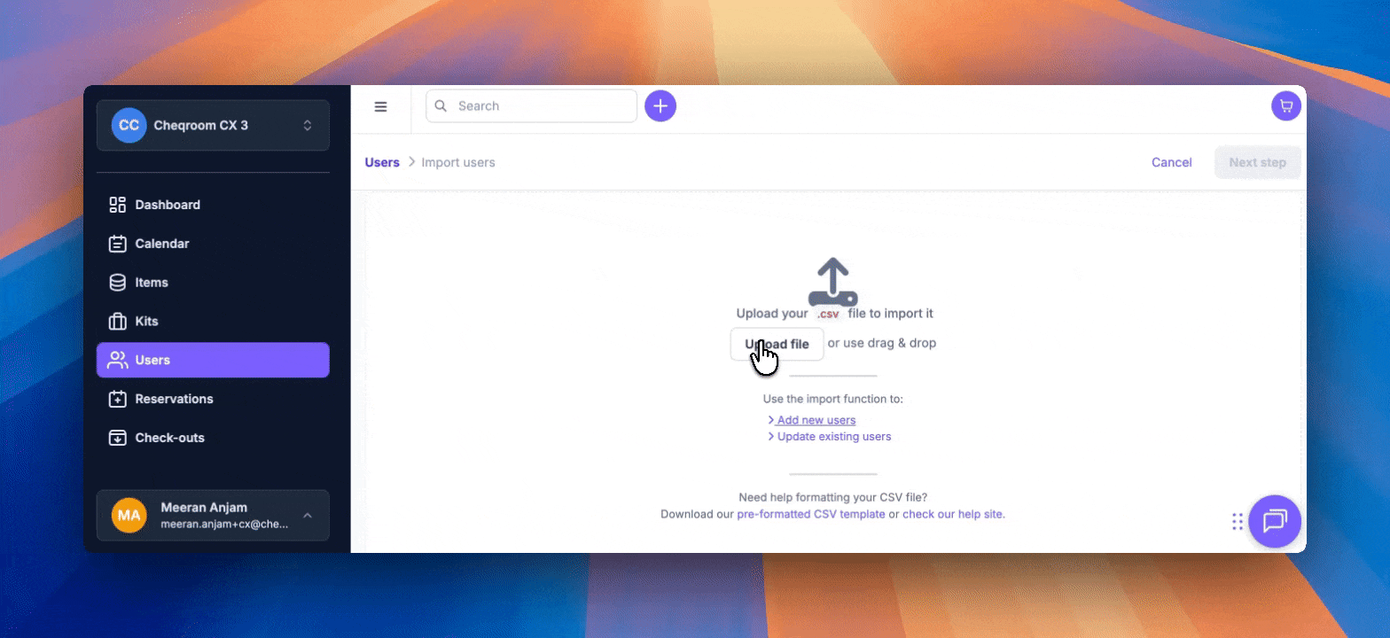 How to Import Users Without Granting Workspace Access