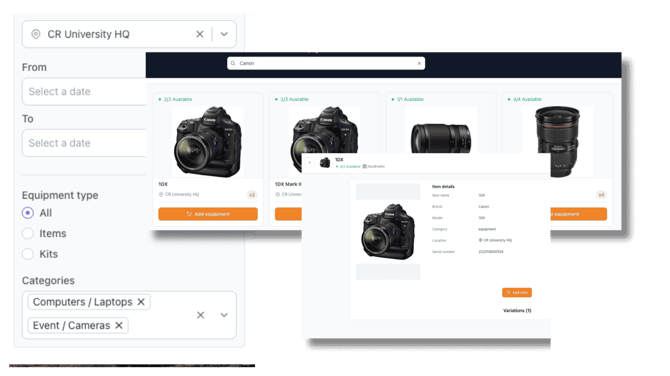 Booking Portal Browse