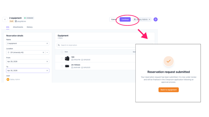 Booking Portal Confirmed