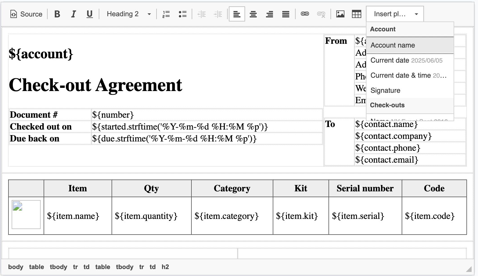Creating Custom PDF templates